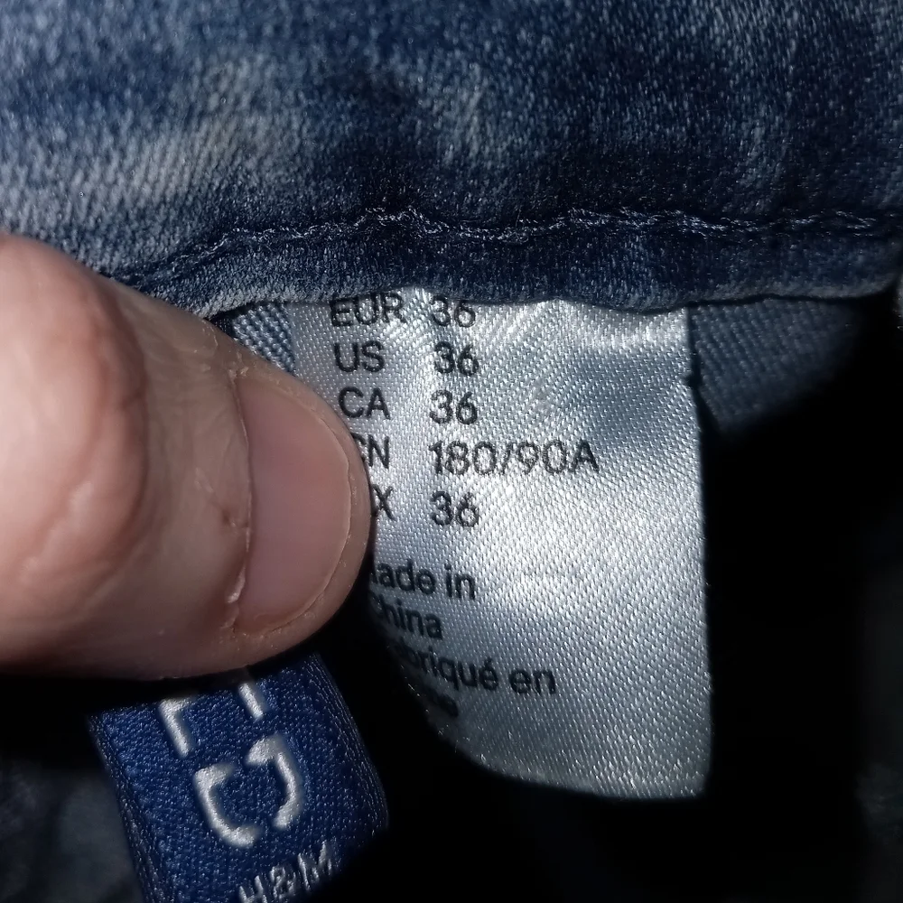 Divided denim jeans size 36 inch waist